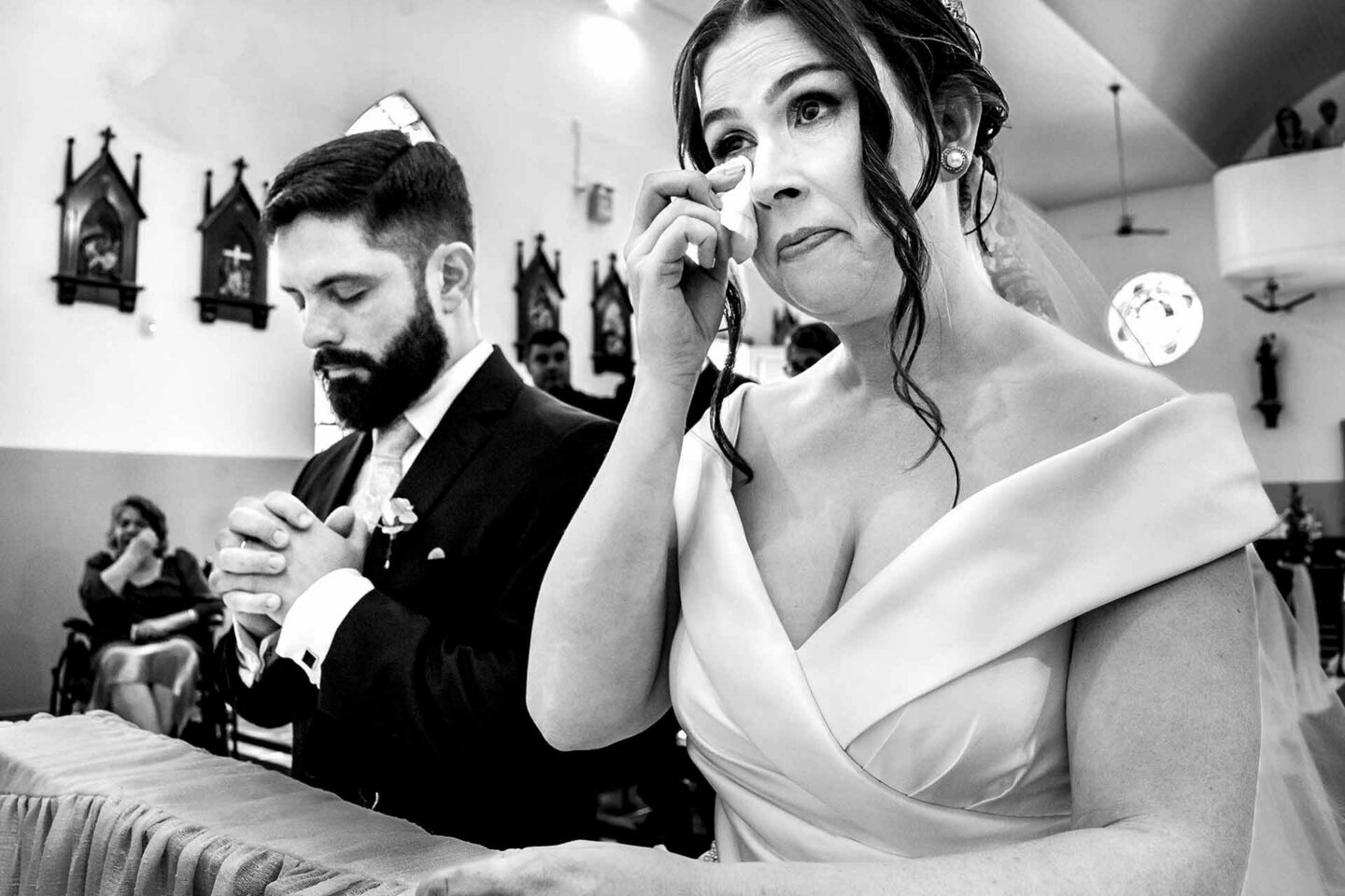 Casamento Católico na Igreja Nossa Senhora dos Navegantes em Charqueadas | Anderson & Juh