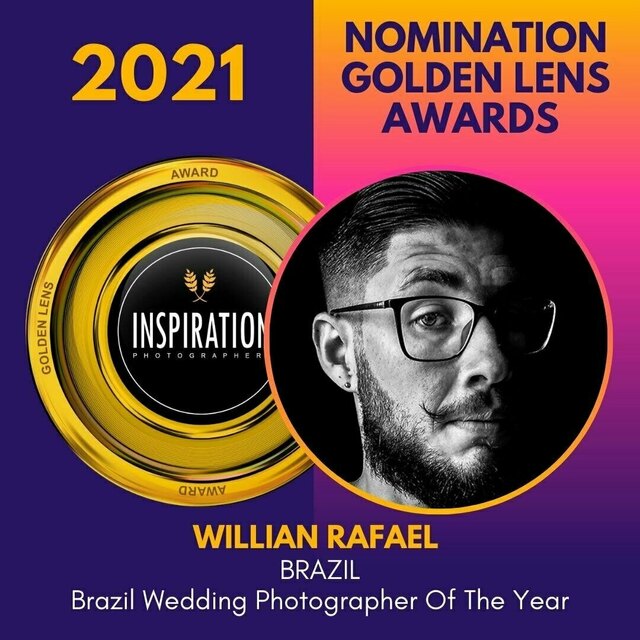 Willian Rafael -  indicado como fotógrafo de casamento do ano no brasil pela Inspiration Photographers!!!
